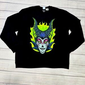 Disney Villains Sleeping Beauty Maleficent Skull Sweatshirt